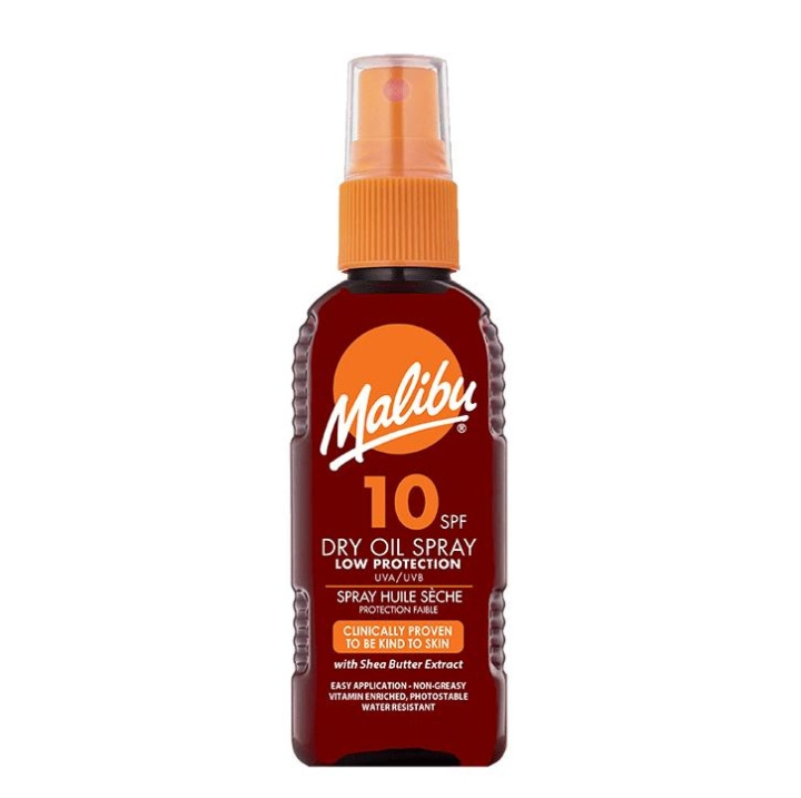 Malibu Dry Oil Spray SPF10 100ml i gruppen SKÖNHET & HÄLSA / Hudvård / Solskydd & Tanning / Solskydd hos TP E-commerce Nordic AB (C05159)