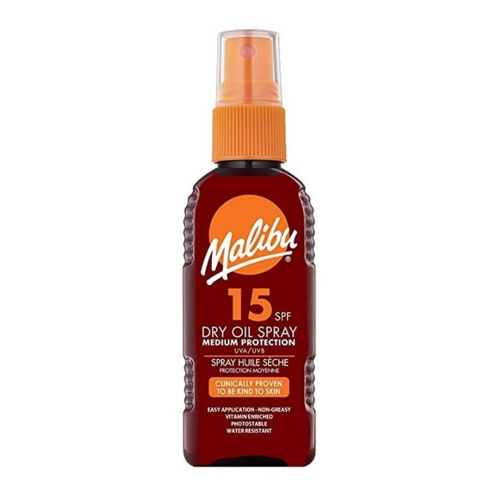 Malibu Dry Oil Spray SPF15 100ml i gruppen SKÖNHET & HÄLSA / Hudvård / Solskydd & Tanning / Solskydd hos TP E-commerce Nordic AB (C05160)