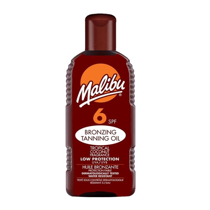 Malibu Bronzing Tanning Oil SPF6 200ml i gruppen SKÖNHET & HÄLSA / Hudvård / Solskydd & Tanning / Solskydd hos TP E-commerce Nordic AB (C05169)