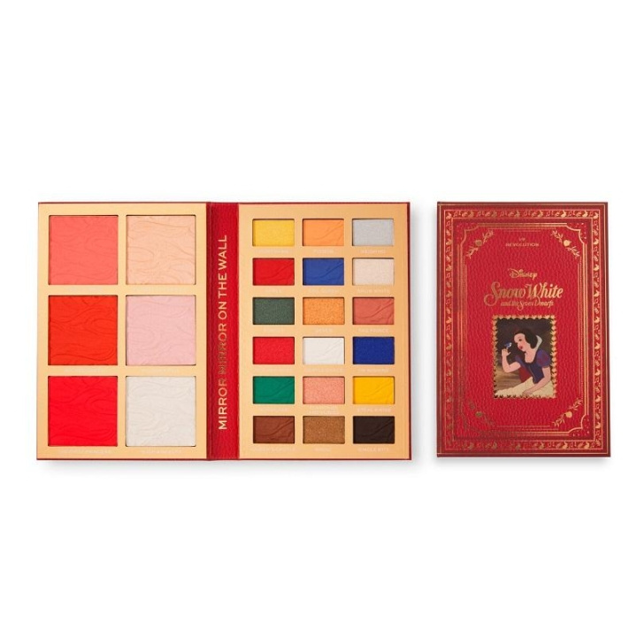 Makeup Revolution X Disney Fairytale Snow White Book Palette i gruppen SKÖNHET & HÄLSA / Makeup / Ögon & Ögonbryn / Ögonskuggor hos TP E-commerce Nordic AB (C05193)