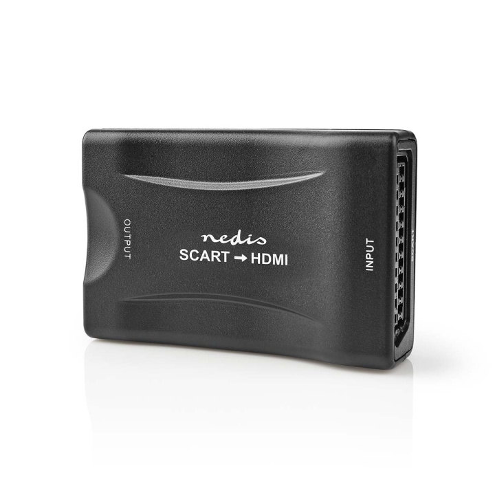 Nedis HDMI ™ Omvandlare | SCART Hona | HDMI™ utgång | Envägs | 1080p | 1.2 Gbps | ABS | Svart i gruppen HEMELEKTRONIK / Kablar & Adaptrar / HDMI / Adaptrar hos TP E-commerce Nordic AB (C05223)