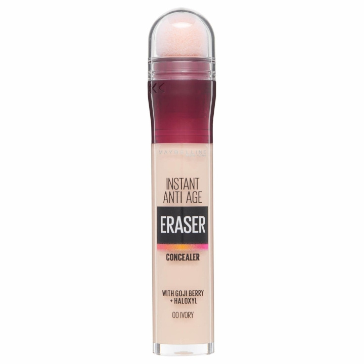 Maybelline Instant Anti Age Eraser Concealer - 00 Ivory i gruppen SKÖNHET & HÄLSA / Makeup / Basmakeup / Concealer hos TP E-commerce Nordic AB (C05331)