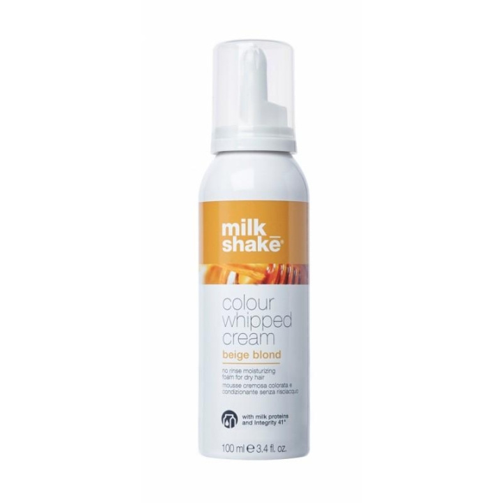 Milk_Shake Colour Whipped Cream Beige Blonde 100ml i gruppen SKÖNHET & HÄLSA / Hår & Styling / Hårvårdsprodukter / Hårfärg / Hårfärg & Färgbomb hos TP E-commerce Nordic AB (C05339)