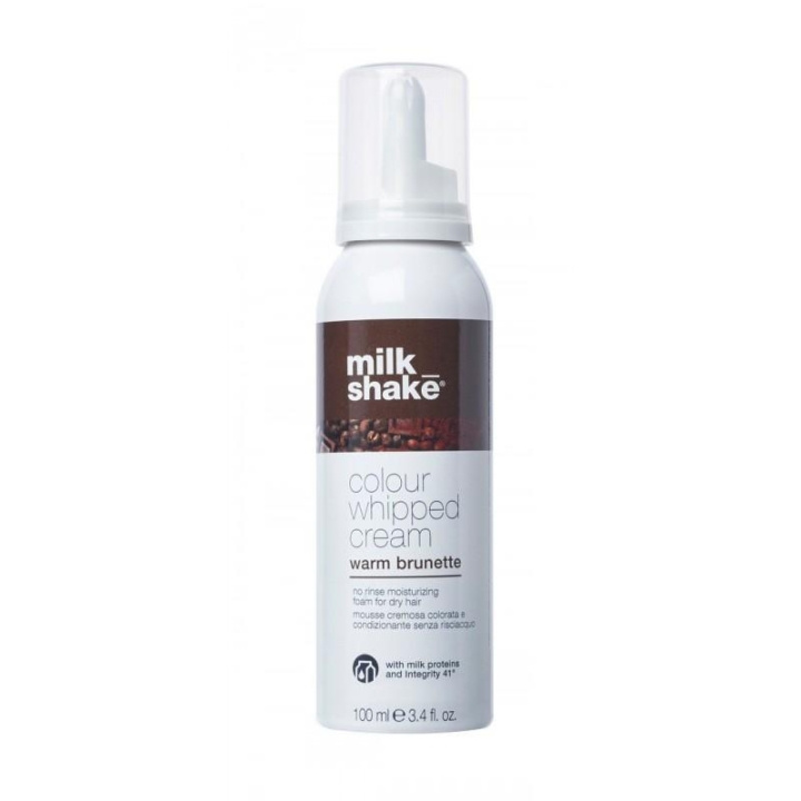 Milk_Shake Colour Whipped Cream Warm Brunette 100ml i gruppen SKÖNHET & HÄLSA / Hår & Styling / Hårvårdsprodukter / Hårfärg / Hårfärg & Färgbomb hos TP E-commerce Nordic AB (C05340)