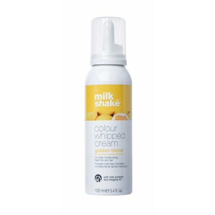 Milk_Shake Colour Whipped Cream Golden Blonde 100ml i gruppen SKÖNHET & HÄLSA / Hår & Styling / Hårvårdsprodukter / Hårfärg / Hårfärg & Färgbomb hos TP E-commerce Nordic AB (C05342)