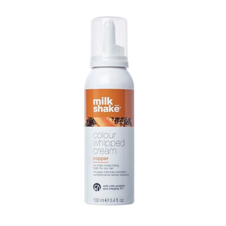 Milk_Shake Colour Whipped Cream Copper 100ml i gruppen SKÖNHET & HÄLSA / Hår & Styling / Hårvårdsprodukter / Hårfärg / Hårfärg & Färgbomb hos TP E-commerce Nordic AB (C05343)