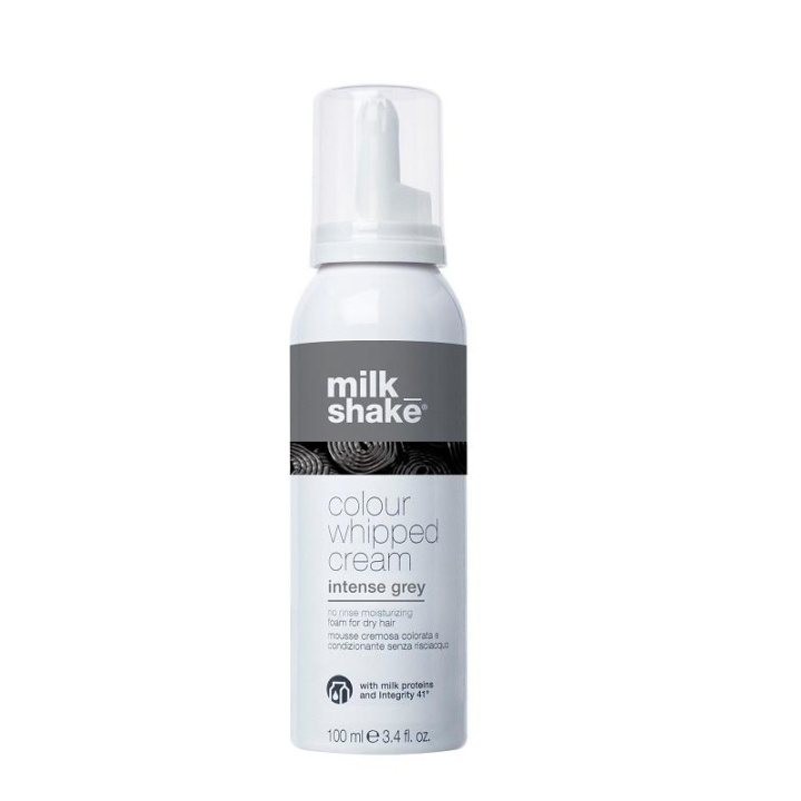 Milk_Shake Colour Whipped Intense Gray 100ml i gruppen SKÖNHET & HÄLSA / Hår & Styling / Hårvårdsprodukter / Hårfärg / Hårfärg & Färgbomb hos TP E-commerce Nordic AB (C05346)