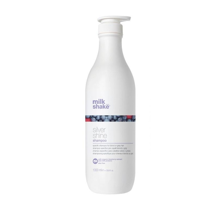 Milk_Shake Silver Shine Shampoo 1000ml i gruppen SKÖNHET & HÄLSA / Hår & Styling / Hårvårdsprodukter / Hårfärg / Silverschampo hos TP E-commerce Nordic AB (C05400)