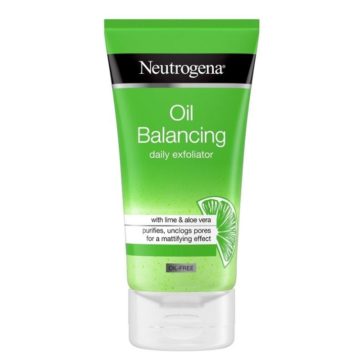 Neutrogena Oil Balancing Daily Exfoliator 150ml i gruppen SKÖNHET & HÄLSA / Hudvård / Ansiktsvård / Skrubb / Peeling hos TP E-commerce Nordic AB (C05403)