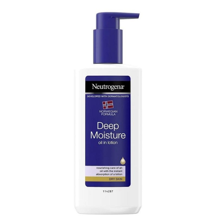 Neutrogena Norwegian Formula Deep Moisture Oil In Lotion 250ml i gruppen SKÖNHET & HÄLSA / Hudvård / Kroppsvård / Body lotion hos TP E-commerce Nordic AB (C05407)