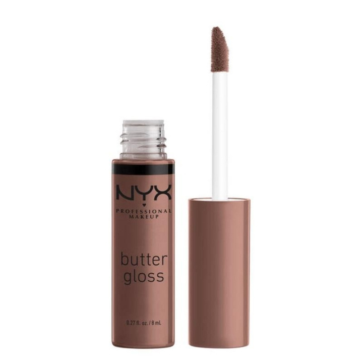 NYX PROF. MAKEUP Butter Lip Gloss - Cinnamon Roll i gruppen SKÖNHET & HÄLSA / Makeup / Läppar / Läppglans & Plumper hos TP E-commerce Nordic AB (C05414)