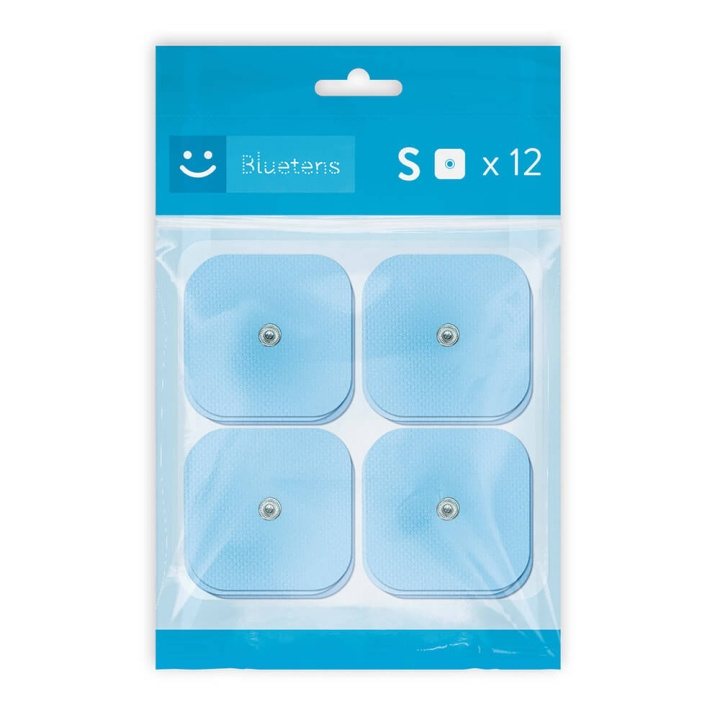 Bluetens Elektroder Small 12-pack i gruppen SPORT, FRITID & HOBBY / Träningsredskap / Hållningsstöd & Rehab hos TP E-commerce Nordic AB (C05509)