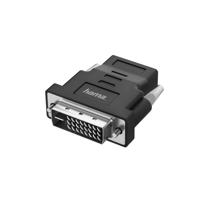 Hama Adapter DVI-D - HDMI Ultra-HD 4K i gruppen DATORER & KRINGUTRUSTNING / Datorkablar / DVI / Adaptrar hos TP E-commerce Nordic AB (C05520)