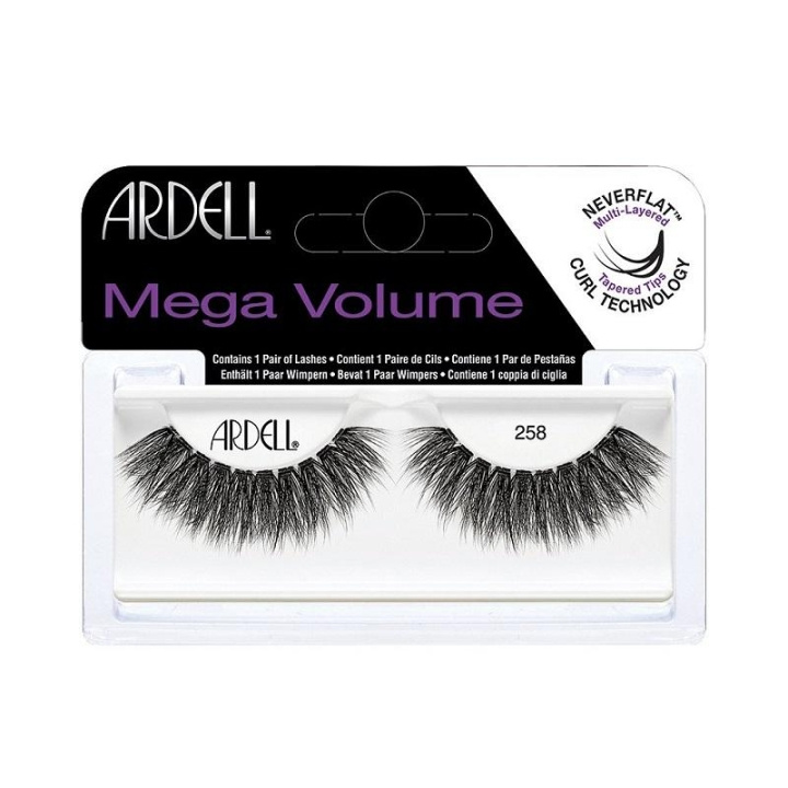 Ardell Mega Volume 258 i gruppen SKÖNHET & HÄLSA / Makeup / Ögon & Ögonbryn / Lösögonfransar hos TP E-commerce Nordic AB (C05669)