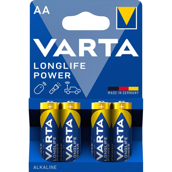 Varta Alkaline Batteri AA | 1.5 V DC | 4-Blisterkort i gruppen HEMELEKTRONIK / Batterier & Laddare / Batterier / AA hos TP E-commerce Nordic AB (C06096)