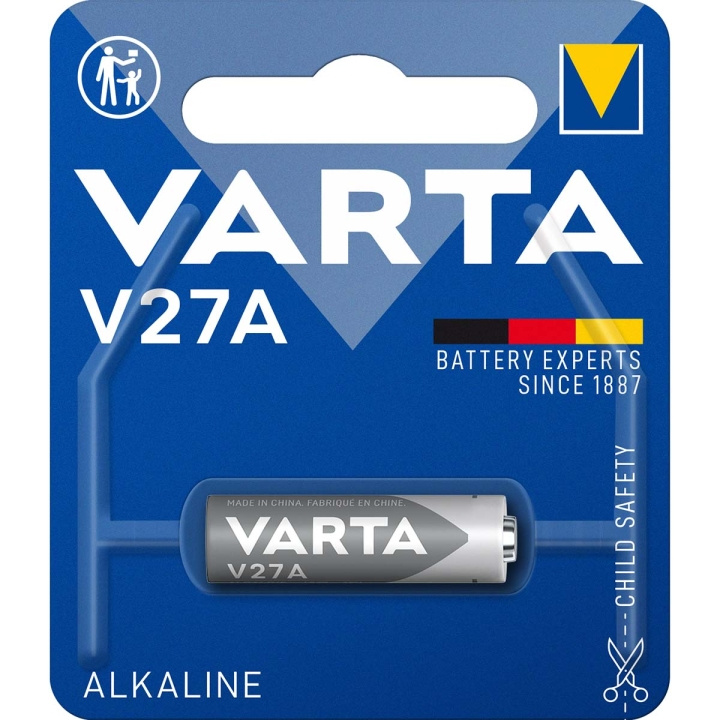 Alkaliska Batterier 27A | 12 V | 19 mAh | 1-Pack i gruppen HEMELEKTRONIK / Batterier & Laddare / Batterier / Övriga hos TP E-commerce Nordic AB (C06117)