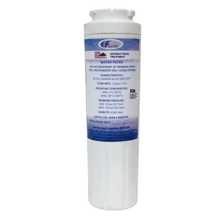 Euro Filter Water filter cartridge for refrigerator i gruppen HEM, HUSHÅLL & TRÄDGÅRD / Hushållsmaskiner / Tillbehör vitvaror hos TP E-commerce Nordic AB (C06182)