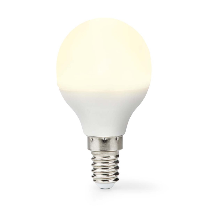 Nedis LED-lampa E14 | G45 | 2.8 W | 250 lm | 2700 K | Varm Vit | Matt | 1 st i gruppen HEMELEKTRONIK / Belysning / LED-lampor hos TP E-commerce Nordic AB (C06292)