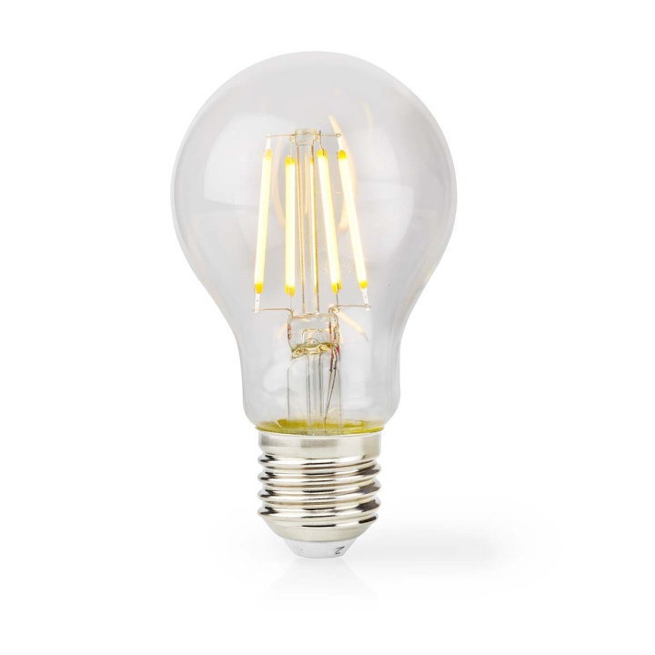 Nedis LED Glödlampa E27 | A60 | 8 W | 1055 lm | 2700 K | Varm Vit | Retrostil | 1 st i gruppen HEMELEKTRONIK / Belysning / LED-lampor hos TP E-commerce Nordic AB (C06299)