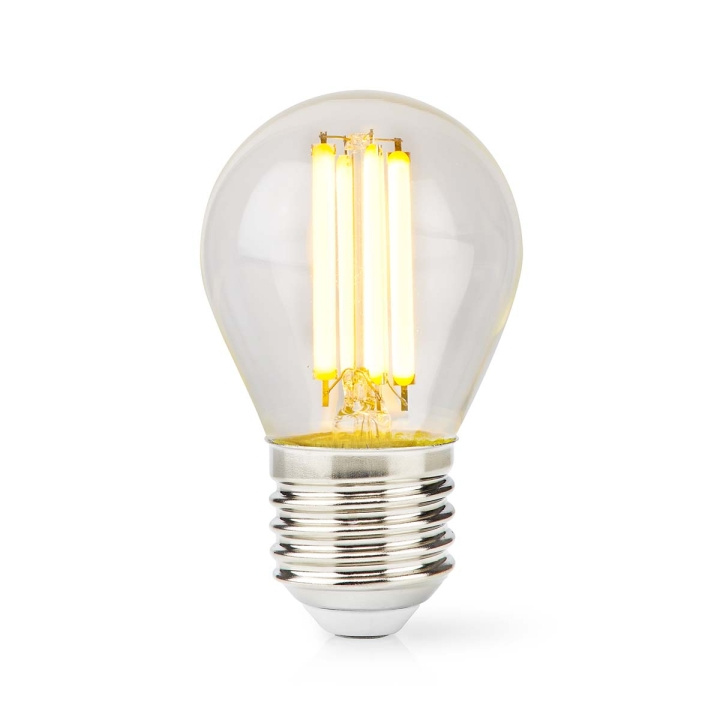Nedis LED Glödlampa E27 | G45 | 7 W | 806 lm | 2700 K | Varm Vit | Retrostil | 1 st i gruppen HEMELEKTRONIK / Belysning / LED-lampor hos TP E-commerce Nordic AB (C06303)