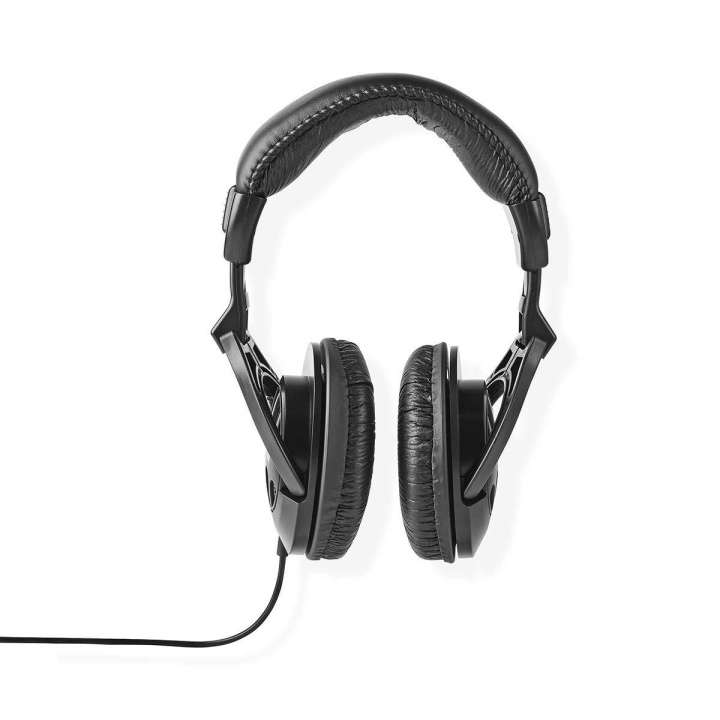 Over-Ear trådade hörlurar | Kabellängd: 2.50 m | Volymkontroll | Svart i gruppen HEMELEKTRONIK / Ljud & Bild / Hörlurar & Tillbehör / Hörlurar hos TP E-commerce Nordic AB (C06339)