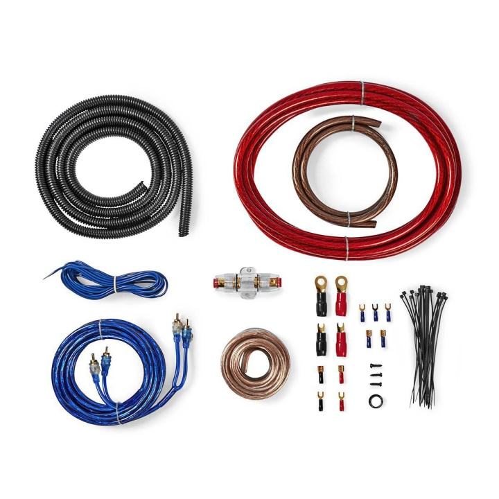 Nedis Bil Audio Connector Kit | 1200 W | Guldplaterad | Blister i gruppen BIL / Billjud & Multimedia / Kablar hos TP E-commerce Nordic AB (C06350)