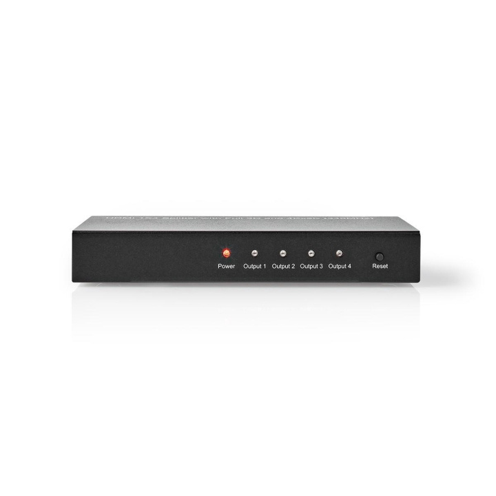 HDMI ™ Splitter | 4-Port port(s) | HDMI™ ingång | 4x HDMI™ Output | 4K@30Hz | 3.4 Gbps | Metall | Antracit i gruppen HEMELEKTRONIK / Kablar & Adaptrar / HDMI / Adaptrar hos TP E-commerce Nordic AB (C06357)