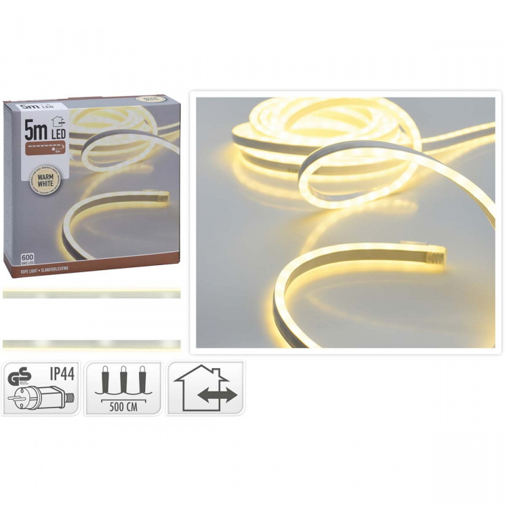 Rope Light 5 m SMD LED Warm White i gruppen HEMELEKTRONIK / Belysning / LED-slingor hos TP E-commerce Nordic AB (C06512)