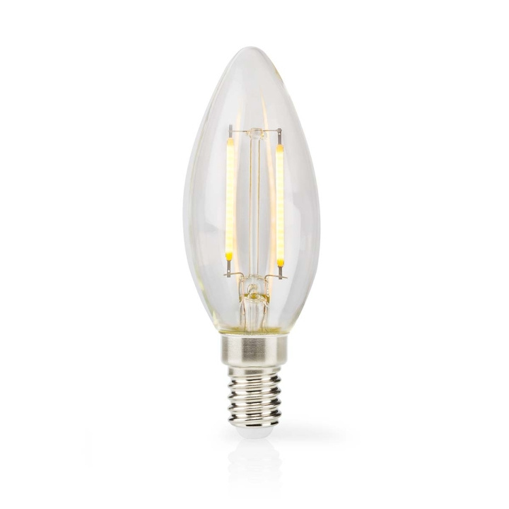 Nedis LED-lampa Lampa E14 | Ljus | 2 W | 250 lm | 2700 K | Varm Vit | Retrostil | 1 st. | Tydlig i gruppen HEMELEKTRONIK / Belysning / LED-lampor hos TP E-commerce Nordic AB (C06527)