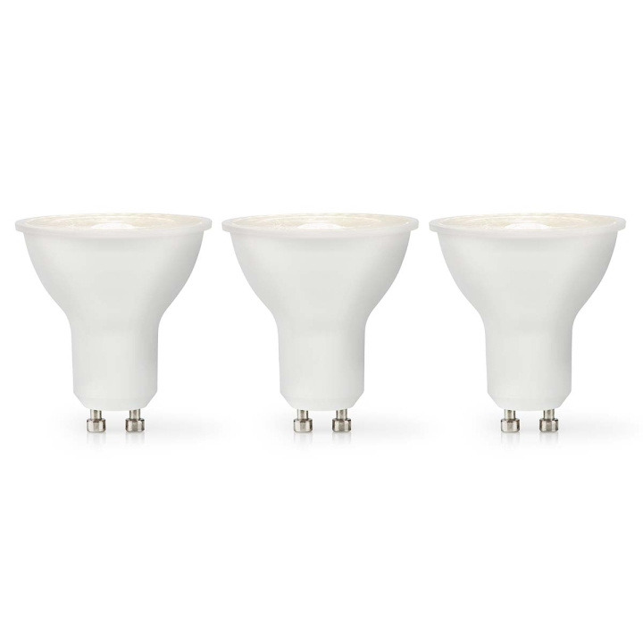 Nedis LED-lampa GU10 | Spot | 4.5 W | 345 lm | 2700 K | Dimbar | Varm Vit | Retrostil | 3 st i gruppen HEMELEKTRONIK / Belysning / LED-lampor hos TP E-commerce Nordic AB (C06533)