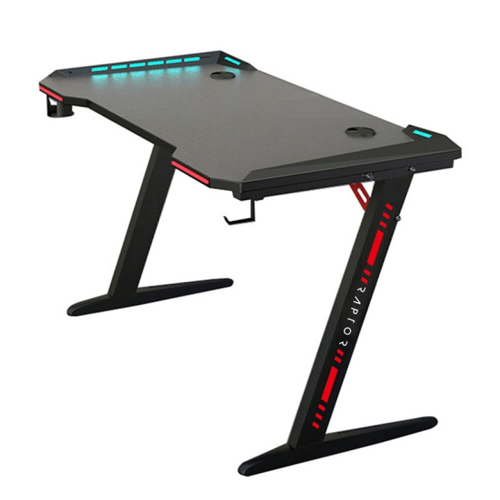 RAPTOR Gamingbord GT-100 RGB i gruppen DATORER & KRINGUTRUSTNING / Gaming / Gaming-tillbehör hos TP E-commerce Nordic AB (C06674)