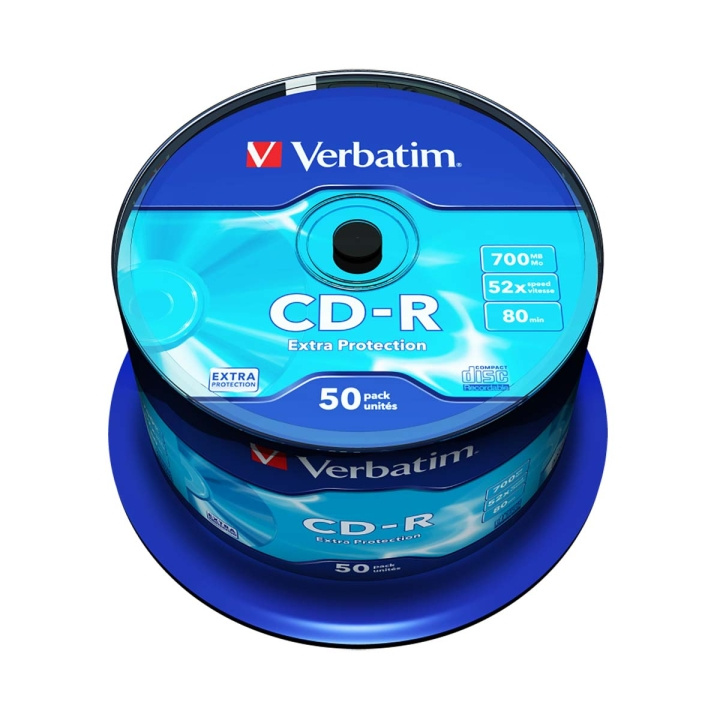 CD-R DataLife 52x, 700MB, Extra Protection, 50-Pack i gruppen HEMELEKTRONIK / Lagringsmedia / CD/DVD/BD-skivor / CD-R hos TP E-commerce Nordic AB (C06779)