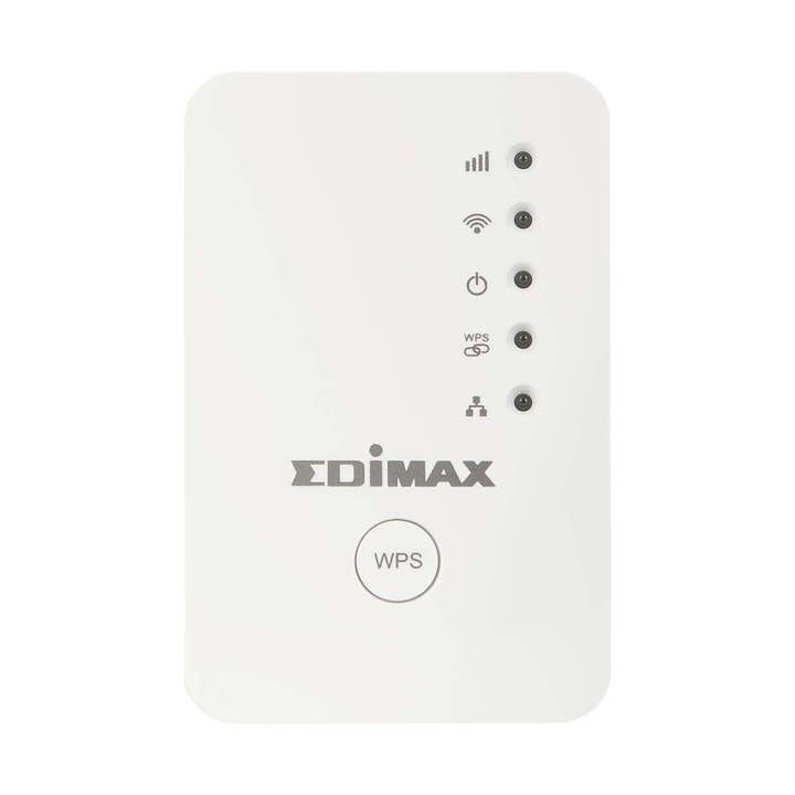 Edimax N300 Mini Wi-Fi Extender/Access Point/Wi-Fi Bridge Vit i gruppen DATORER & KRINGUTRUSTNING / Nätverk / WiFi Extenders hos TP E-commerce Nordic AB (C06801)