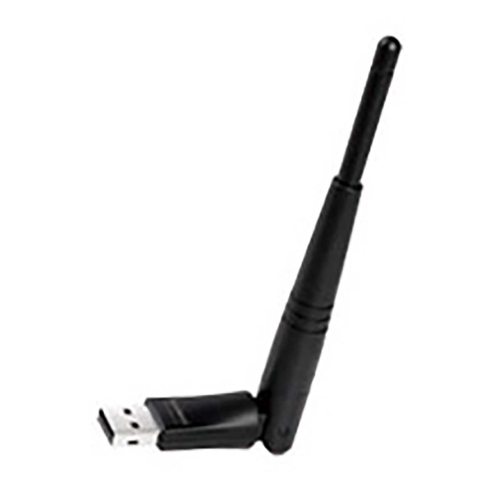 Trådlös USB-Adapter N300 2.4 GHz Svart i gruppen DATORER & KRINGUTRUSTNING / Nätverk / Nätverkskort / USB Trådlösa hos TP E-commerce Nordic AB (C06802)