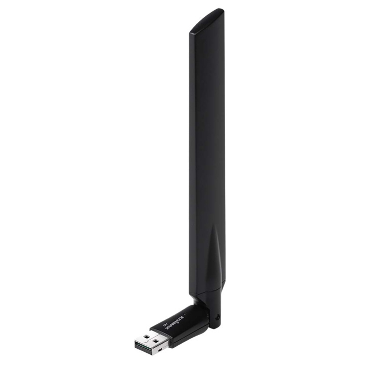 Edimax Trådlös USB-Adapter AC600 2.4/5 GHz (Dual Band) Svart i gruppen DATORER & KRINGUTRUSTNING / Nätverk / Nätverkskort / USB Trådlösa hos TP E-commerce Nordic AB (C06803)