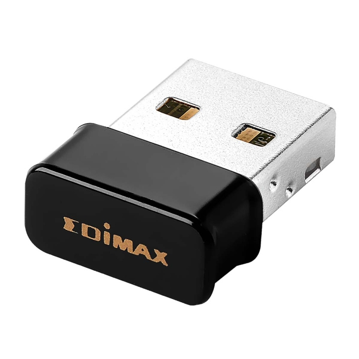 Edimax 2-i-1 N150 Wi-Fi & Bluetooth 4.0 Nano USB-adapter 2,4 GHz Svart i gruppen DATORER & KRINGUTRUSTNING / Datortillbehör / Bluetooth-adaptrar hos TP E-commerce Nordic AB (C06810)