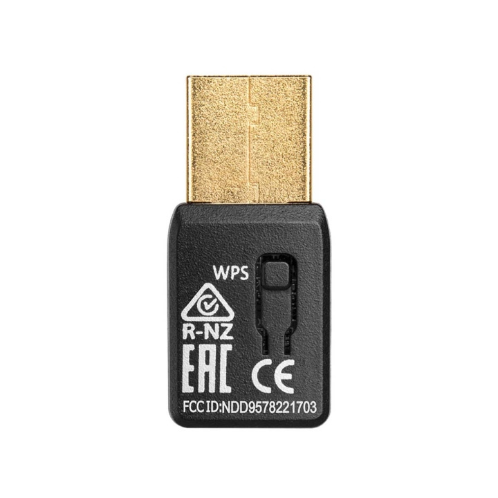 Edimax Trådlös AC1200 Dual-Band MU-MIMO USB 3.0 Adapter Wi-Fi Svart i gruppen DATORER & KRINGUTRUSTNING / Nätverk / Nätverkskort / USB hos TP E-commerce Nordic AB (C06818)