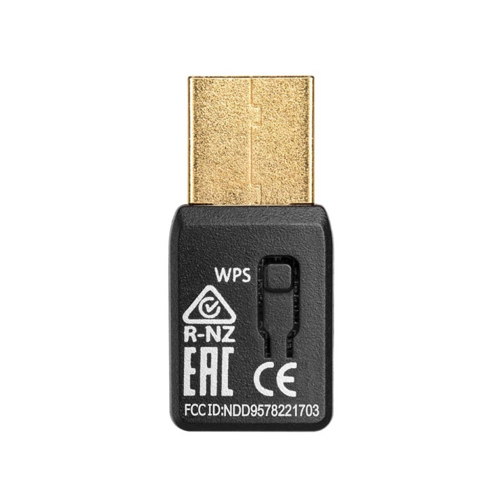Edimax Trådlös AC1200 Dual-Band MU-MIMO USB 3.0 Adapter Wi-Fi Svart i gruppen DATORER & KRINGUTRUSTNING / Nätverk / Nätverkskort / USB Trådlösa hos TP E-commerce Nordic AB (C06818)