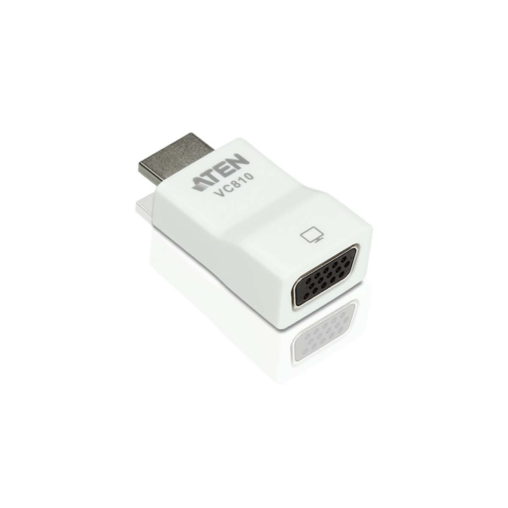 aten HDMI Converter HDMI-Ingång - VGA hona 15p i gruppen HEMELEKTRONIK / Kablar & Adaptrar / HDMI / Adaptrar hos TP E-commerce Nordic AB (C06878)