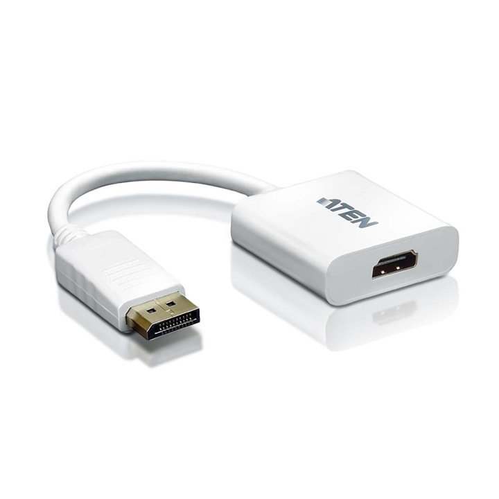 aten Displaykabel DisplayPort hane - HDMI Hona 0.15 m Vit i gruppen HEMELEKTRONIK / Kablar & Adaptrar / HDMI / Adaptrar hos TP E-commerce Nordic AB (C06912)