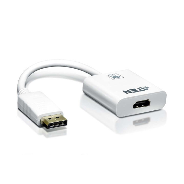 aten Displaykabel DisplayPort hane - HDMI Hona 0.15 m Vit i gruppen HEMELEKTRONIK / Kablar & Adaptrar / HDMI / Adaptrar hos TP E-commerce Nordic AB (C06913)