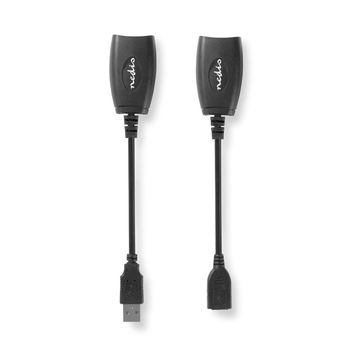 Aktiv USB-kabel | USB 1.1 | USB-A Hane | RJ45 Hona | 12 Mbps | 0.20 m | Rund | Nickelplaterad | PVC | Koppar | Kuvert i gruppen DATORER & KRINGUTRUSTNING / Datorkablar / USB-kablar / USB-A / Adaptrar hos TP E-commerce Nordic AB (C06930)