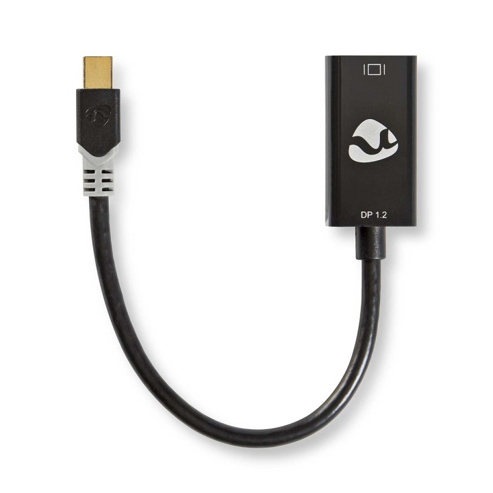 Mini Displayport-kabel | DisplayPort 1.2 | Mini DisplayPort Hane | HDMI™ Utgång | 21.6 Gbps | Guldplaterad | 0.20 m | Rund | PVC | Antracit | Kartong med fönster i gruppen DATORER & KRINGUTRUSTNING / Datorkablar / DisplayPort / Adaptrar hos TP E-commerce Nordic AB (C06933)