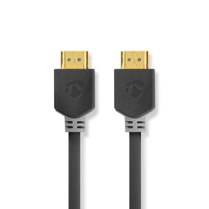 Nedis High Speed ​​HDMI ™ kabel med Ethernet | HDMI™ Kontakt | HDMI™ Kontakt | 4K@60Hz | ARC | 18 Gbps | 10.0 m | Rund | PVC | Antracit | Låda i gruppen HEMELEKTRONIK / Kablar & Adaptrar / HDMI / Kablar hos TP E-commerce Nordic AB (C06972)