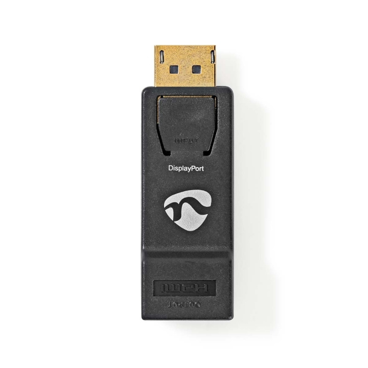 Nedis Displayport-adapter | DisplayPort Hane | HDMI™ Utgång | 4K@30Hz | Guldplaterad | Rak | Rund | ABS | ABS | Antracit | Låda i gruppen HEMELEKTRONIK / Kablar & Adaptrar / HDMI / Adaptrar hos TP E-commerce Nordic AB (C07022)