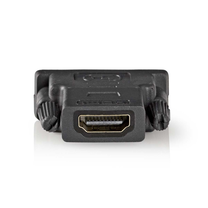 Nedis HDMI™ Adapter | HDMI™ Hona | DVI-D 24+1-Pin Hane | Guldplaterad | Rak | PVC | Antracit | 1 st. | Kartong med fönster i gruppen HEMELEKTRONIK / Kablar & Adaptrar / HDMI / Adaptrar hos TP E-commerce Nordic AB (C07026)