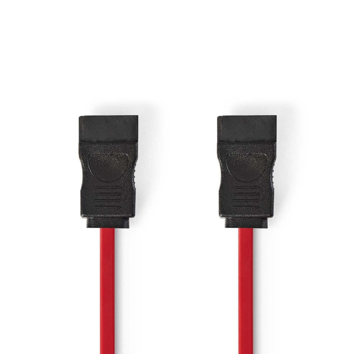 Nedis SATA kabel | 3 Gbps | SATA 7-Pin Hona | SATA 7-Pin Hona | Nickelplaterad | 0.50 m | Platt | PVC | Röd | Plastpåse i gruppen DATORER & KRINGUTRUSTNING / Datorkablar / Interna / SATA hos TP E-commerce Nordic AB (C07052)