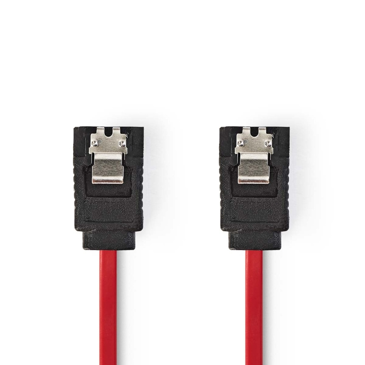 SATA kabel | 3 Gbps | SATA 7-Pin Hona | SATA 7-Pin Hona | PVC | 0.50 m | Platt | PVC | Röd | Plastpåse i gruppen DATORER & KRINGUTRUSTNING / Datorkablar / Interna / SATA hos TP E-commerce Nordic AB (C07053)