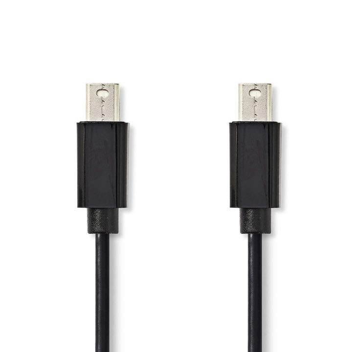 Nedis Mini Displayport-kabel | DisplayPort 1.2 | Mini DisplayPort Hane | Mini DisplayPort Hane | 21.6 Gbps | Nickelplaterad | 1.00 m | Rund | PVC | Svart | Plastpåse i gruppen DATORER & KRINGUTRUSTNING / Datorkablar / DisplayPort / Kablar hos TP E-commerce Nordic AB (C07064)