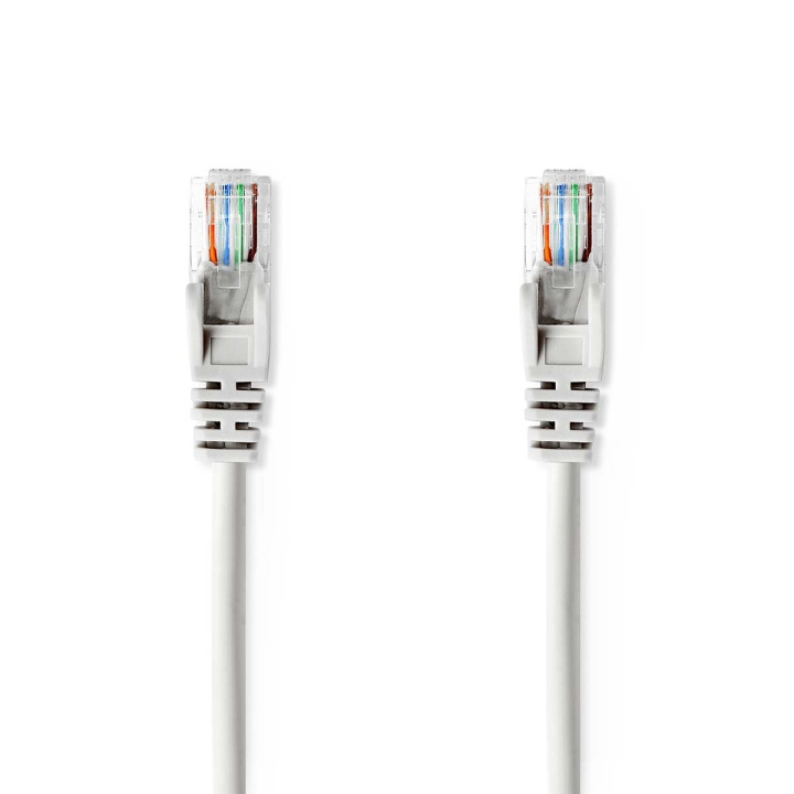 Nedis CAT5e nätverkskabel | U/UTP | RJ45 hane | RJ45 hane | 2.00 m | Rund | PVC | Grå | Kuvert i gruppen DATORER & KRINGUTRUSTNING / Datorkablar / Nätverkskablar / Cat5e hos TP E-commerce Nordic AB (C07075)